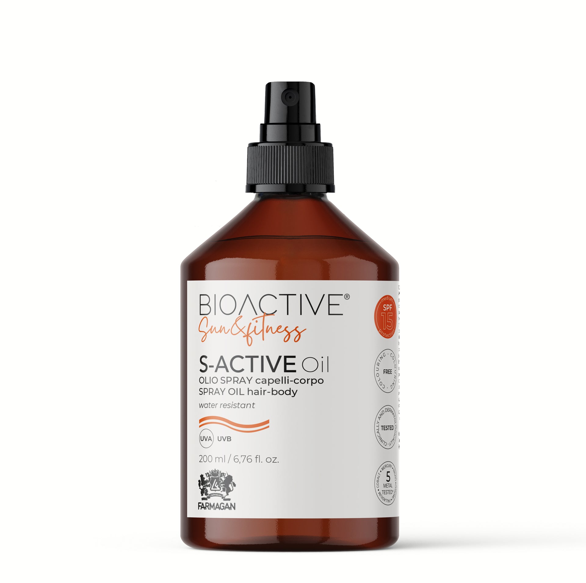 BIOACTIVE SUN & FITNESS Olio Spray Capelli-Corpo