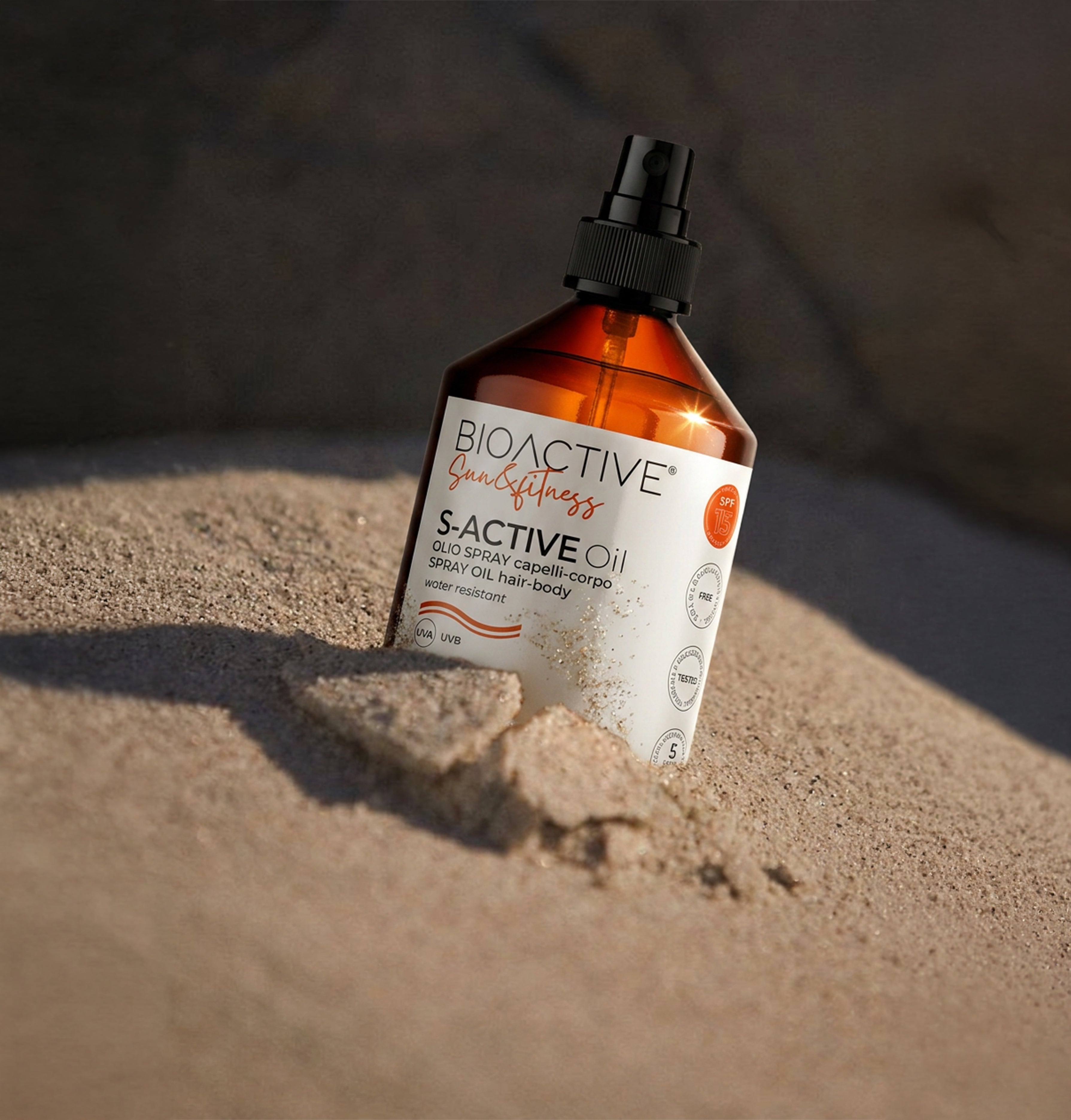 BIOACTIVE SUN & FITNESS Olio Spray Capelli-Corpo