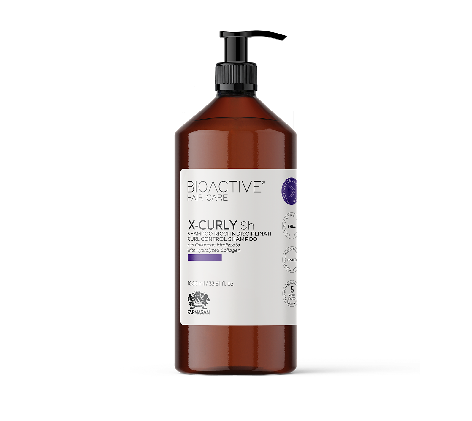 BIOACTIVE HAIR CARE - X-CURLY Shampoo