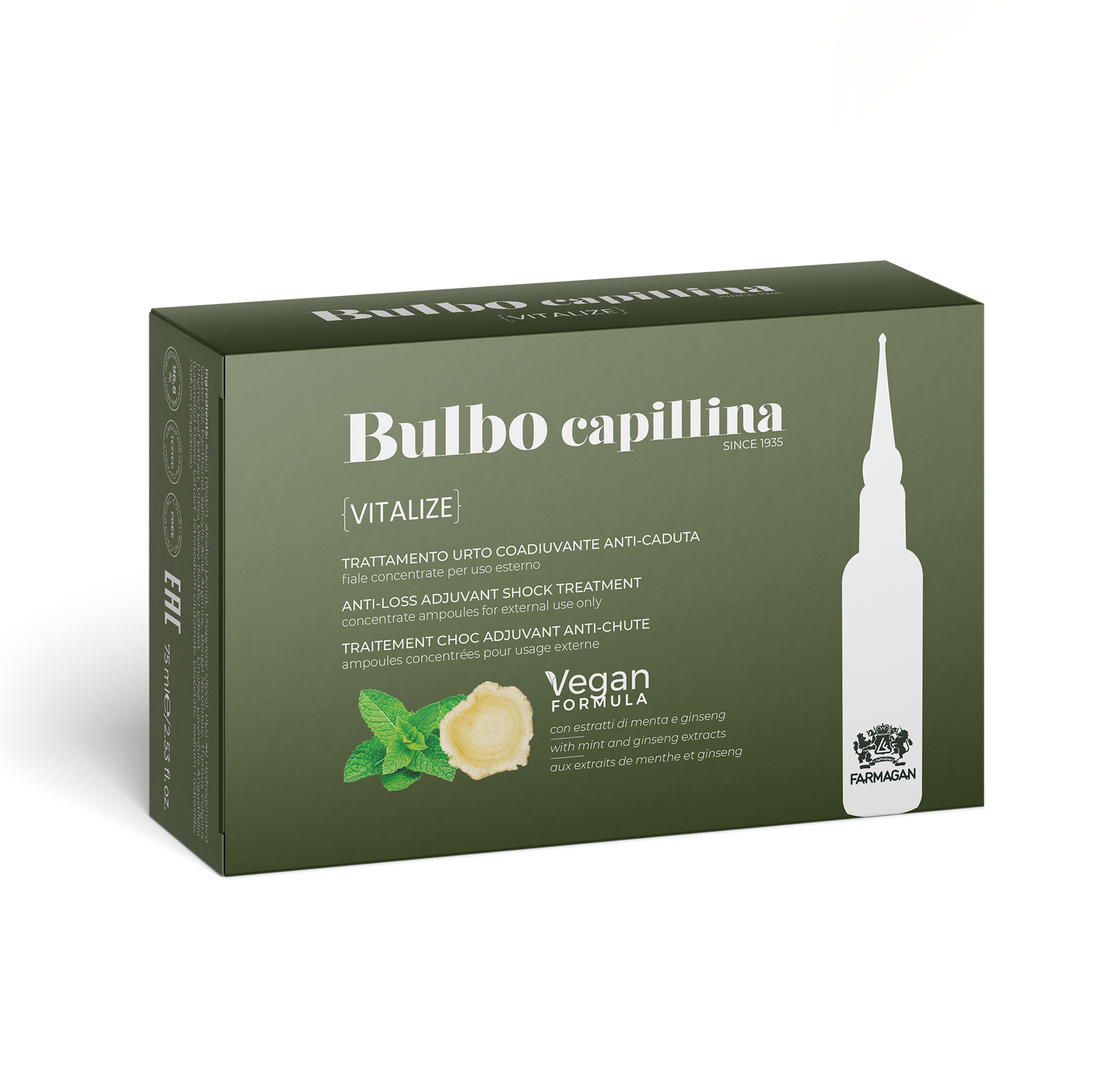 BULBO CAPILLINA - Vitalize AMP Fiale Energizzanti
