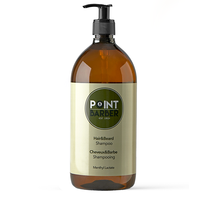 POINT BARBER - Hair & Beard Shampoo
